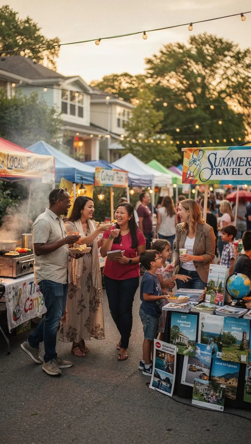Zespół planowania wycieczek w malowniczej okolicy, organizujący lokalne atrakcje turystyczne.