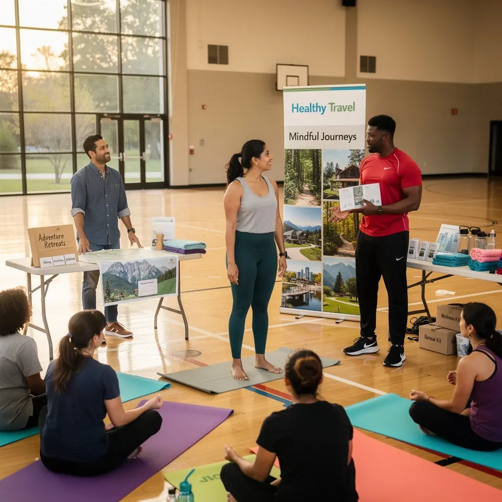 Rodzina cieszy się wspólnym czasem na pikniku w parku, otoczona jesiennymi liśćmi.
